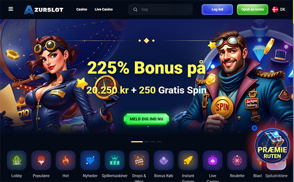 AzurSlot Casino Danmark