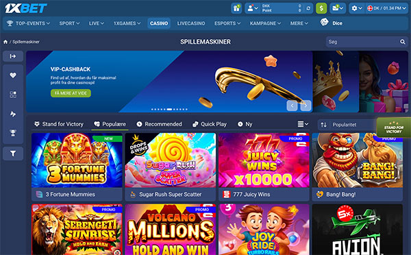 1xBet Casino Danmark