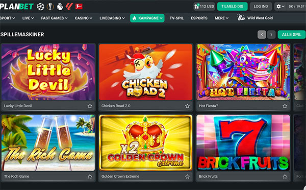 Planbet Casino Danmark